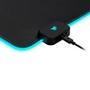 Mousepad Gamer Corsair MM700, RGB, Estendido 930mmx400mm, Preto O Mouse pad gamer estendido de tecido CORSAIR MM700 RGB Extended oferece uma superfíci