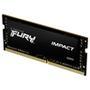 Equipe o seu notebook ou máquina de pequeno formato com a memória Kingston FURY Impact DDR4 SODIMM e minimize o lag do sistema Compatível com os proce