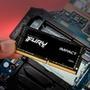 Equipe o seu notebook ou máquina de pequeno formato com a memória Kingston FURY Impact DDR4 SODIMM e minimize o lag do sistema Compatível com os proce