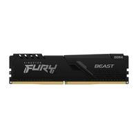 Memória Kingston Fury Beast, 8GB, 2666MHz, DDR4, CL16 A memória Kingston FURY Beast DDR4 proporciona um poderoso aumento de performance para jogos, ed