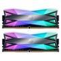 Memória XPG Spectrix D60G, RGB 16GB (2x8GB) 3600MHz DDR4   A memória XPG SPECTRIX D60G DDR4 apresenta um design único de faixa de luz RGB dupla que of