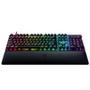 Teclado Gamer Razer Huntsman V2, Chroma RGB, Switch Óptico Razer, com Apoio de Pulso, Preto   Acionamento à Velocidade Da Luz Se a vantagem que você e