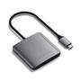 Hub Satechi 4 Portas   Expanda suas capacidades de dados com o Hub Satechi 4-Port USB-C, apresentando quatro portas USB-C para fazer backup, transferi