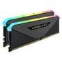 Memória Corsair Vengeance RT, RGB, 16GB (2x8GB), 3200MHz, DDR4, CL16, Preto A Memória Corsair Vengeance RT DDR4 conta com Iluminação RGB Dinâmica, cap