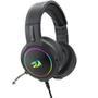 Headset Gamer Redragon Mento, RGB, Drivers 50mm, USB e P2, Preto  Perfeito sem defeitos: sim, claro ou com certeza?! Design  O Headset Gamer Mento tra