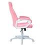 Cadeira Gamer Motospeed Hyrax, Até 150kg, Design ergonômico, Pistão Classe 4, Rosa As Cadeiras Hyrax foram desenvolvidas ergonomicamente para um confo