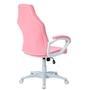 Cadeira Gamer Motospeed Hyrax, Até 150kg, Design ergonômico, Pistão Classe 4, Rosa As Cadeiras Hyrax foram desenvolvidas ergonomicamente para um confo