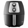 Fritadeira Air Fryer Sem Óleo Britânia Air Flow 360 BFR21P, 4 Litros, Timer, 127V, 1500W, Preto Agilidade e eficiência no seu dia a dia A Fritadeira B