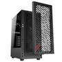 XPG VALOR AIR Black Mid Tower - Kit Inclui 4 Ventiladores VENTO 120, Gabinete para PC Mini-ITX, Micro-ATX, ATX, 7 Slots PCIe com um painel frontal mag