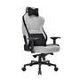 Cadeira Gamer DT3 Royce Ashen   Com almofadas ergonômicas de pescoço e lombar. Reclinável, Apoio de braço 4D, Cinza e Preto.   Compre agora no KaBuM!