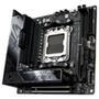 Placa-mãe AMD X670 Mini-ITX com 10 + 2 fases de alimentação, ROG Strix Hive, botão PBO EZ mode, suporte a DDR5, dois slots M.2 e um dissipador de calo