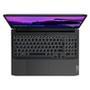 Notebook Gamer Lenovo ideapad 3i Intel Core i5-11300H, GeForce GTX1650, 8GB RAM, SSD 512GB, 15.6 Full HD Linux, Preto   Lenovo ideapad Gaming 3i Novo 