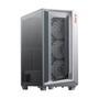 Gabinete Gamer XPG Cruiser, Mid-Tower   Chassi E-ATX de Tamanho Completo O design XPG :Exoesqueleto premium oferece um painel frontal geométrico compo