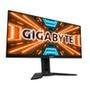 Monitor Gamer Gigabyte 34 WQHD, FreeSync Premium, VESA.   A ÚLTIMA MILHA PARA O SEU SISTEMA DE JOGO Como um jogador invisível, o monitor costuma ser s