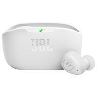 Fone de Ouvido JBL Wave Buds, Bluetooth, Resistente á Água e Poeira, Branco - JBLWBUDSWHT Leve seu som para todos os lugares. Com graves que você pode