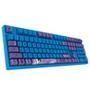 Teclado Mecânico Gamer Akko Naruto Sasuke 3108V2, Switch Akko Pink, ANSI O teclado mecânico gamer com estilo único de Uchiha Sasuke a escolha ideal pa