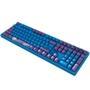 Teclado Mecânico Gamer Akko Naruto Sasuke 3108V2, Switch Akko Pink, ANSI O teclado mecânico gamer com estilo único de Uchiha Sasuke a escolha ideal pa