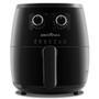 Fritadeira Air Fryer Sem Óleo Britânia BFR22PG   Aproveite toda a praticidade da Air Fryer Britânia BFR22PG Gold Coated 6L 1500W para preparar as mais