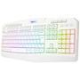 Teclado Gamer Redragon Harpe 2, RGB, USB, ABNT2, Branco - Iluminação RGB trazendo mais brilho para o seu setup. - Teclas para controle multimídia de f