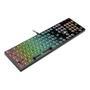 Base para Teclado Mecânico Gamer Devarajas Barebone Edition   O Devarajas Barebone tem formato full-size, trazendo o pad numérico, sendo ideal para ga