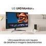 Monitor Profissional LG 27 Polegadas UHD 4K   Detalhes Perfeitos O monitor LG UHD 4K permite que você desfrute de conteúdos em 4K e HDR como sempre so