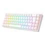 Teclado Mecânico Gamer Redragon Castor RGB:   Iluminação: Com uma iluminação RGB Chroma com diversos efeitos, seu setup vai ficar muito mais bonito, j