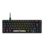 Teclado Mecânico Gamer Corsair K65 PRO Mini RGB   Layout de 65%: Permite que você jogue com um propósito. O layout compacto de 65% é pequeno o suficie