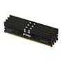 A Kingston FURY KF560R32RBK4-64 é um Kit de módulos de memória de 2G x 8 bits (4 x 16GB) DDR5-6000 CL32 SDRAM (DRAM síncrona) 1Rx8, ECC Registrada, ba