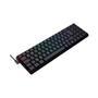 Teclado Mecânico Gamer Ashe:   Mais espaço na mesa: Para os gamers que procuram deixar o máximo de espaço possível sobre a mesa, o layout compacto de 