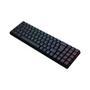 Teclado Mecânico Gamer Ashe:   Mais espaço na mesa: Para os gamers que procuram deixar o máximo de espaço possível sobre a mesa, o layout compacto de 