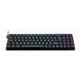 Teclado Mecânico Gamer Ashe:   Mais espaço na mesa: Para os gamers que procuram deixar o máximo de espaço possível sobre a mesa, o layout compacto de 