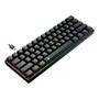 Teclado Mecânico Gamer Rise Mode GM1 Black   Controle Preciso e Liberdade de Movimento Compacto e leve, ideal para mesas com espaço limitado e para le