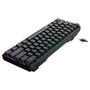 Teclado Mecânico Gamer Rise Mode GM1 Black   Controle Preciso e Liberdade de Movimento Compacto e leve, ideal para mesas com espaço limitado e para le