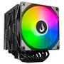 Air Cooler Gamer Rise Mode Storm 8 Black   Enfrente os games mais pesados com o Cooler Gamer Rise Mode Strom 8 Black: Fluxo de ar otimizado: A ventoin