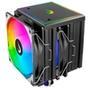 Air Cooler Gamer Rise Mode Storm 8 Black   Enfrente os games mais pesados com o Cooler Gamer Rise Mode Strom 8 Black: Fluxo de ar otimizado: A ventoin