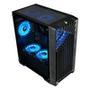 Gabinete Gamer Rise Mode X1    Painel Lateral em Vidro Temperado Ostente seus componentes internos com o painel lateral em vidro temperado e deixe tod