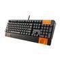 Teclado Mecânico Gamer Checkpoint KX-500   Teclas Mecânicas com Vida Útil de 50 Milhões de Cliques Desfrute de durabilidade e confiabilidade excepcion