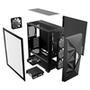 Gabinete Gamer Antec DF800 FLUX   Salpique com sua cor O novo gabinete para jogos Dark Fleet DF800 FLUX Mid-Tower ATX forma um efeito visual diferente