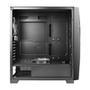 Gabinete Gamer Antec DF800 FLUX   Salpique com sua cor O novo gabinete para jogos Dark Fleet DF800 FLUX Mid-Tower ATX forma um efeito visual diferente