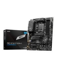 Placa Mãe MSI Pro B760-P DDR4 II   Série PRO A linha apresenta desempenho impressionante e alta qualidade, ao mesmo tempo em que visa fornecer aos usu