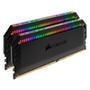 Memória Corsair Dominator Platinum RGB   Perfeita Para Seu Setup A memória CORSAIR DOMINATOR PLATINUM RGB DDR4 redefine a memória DDR4 premium, com de