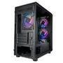 Gabinete Gamer ONE POWER Fractal   Desempenho Compacto e Elegante: Design Mid Tower compacto: Ideal para quem busca um gabinete compacto sem abrir mão