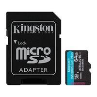 Cartão de Memória Kingston MicroSD   Velocidades Superiores Com velocidades superiores de transferência de até 170MB/s de leitura e 70MB/s de gravação