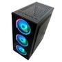 PC Gamer Concórdia   Escolhemos um Gabinete Gamer com design bonito e arrojado com frontal com iluminação RGB que certamente trará mais evidência para