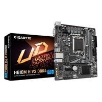 Placa Mãe Gigabyte H610M H V3   Memória Um único slot pode suportar até 32 GB. Portanto, com 2 DIMM preenchidos por canal em ambos os canais, a capaci