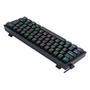 Teclado Mecânico Gamer Fizz Pro, Switch Blue   Design Único O tamanho do Redragon Anivia favorece a portabilidade, oferecendo um design 60% que reduz 