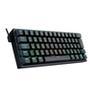 Teclado Mecânico Gamer Fizz Pro, Switch Blue   Design Único O tamanho do Redragon Anivia favorece a portabilidade, oferecendo um design 60% que reduz 