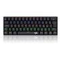 Teclado Mecânico Gamer Lakshmi   Uma Digitação Silenciosa E Confortável  Equipado com switch black, com perfil linear e extremamente silencioso. O Red