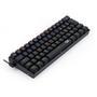 Teclado Mecânico Gamer Lakshmi   Uma Digitação Silenciosa E Confortável  Equipado com switch black, com perfil linear e extremamente silencioso. O Red