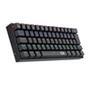 Teclado Mecânico Gamer Lakshmi   Uma Digitação Silenciosa E Confortável  Equipado com switch black, com perfil linear e extremamente silencioso. O Red